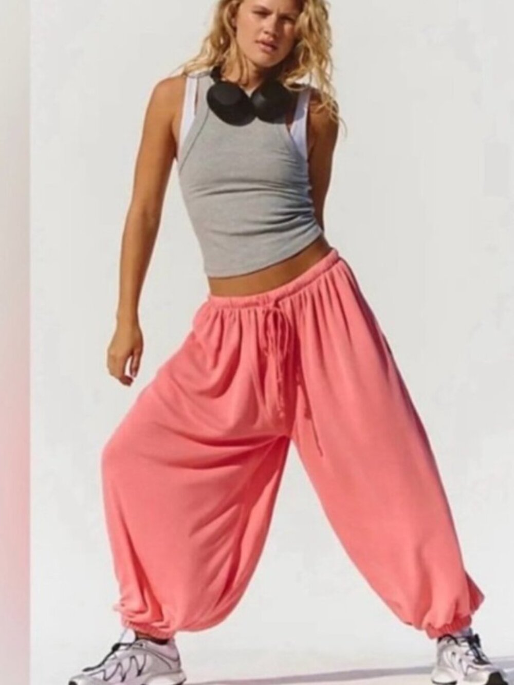 FP MOVEMENT BY FREE PEOPLE Momentum Balloon Pants Coral Size XS NWT